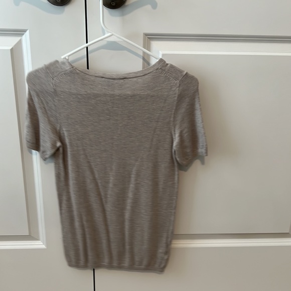 Ann Taylor, XXSP, Short Sleeve Sweater Shirt, Soft, Casual/ Professional Wear. - Picture 3 of 5